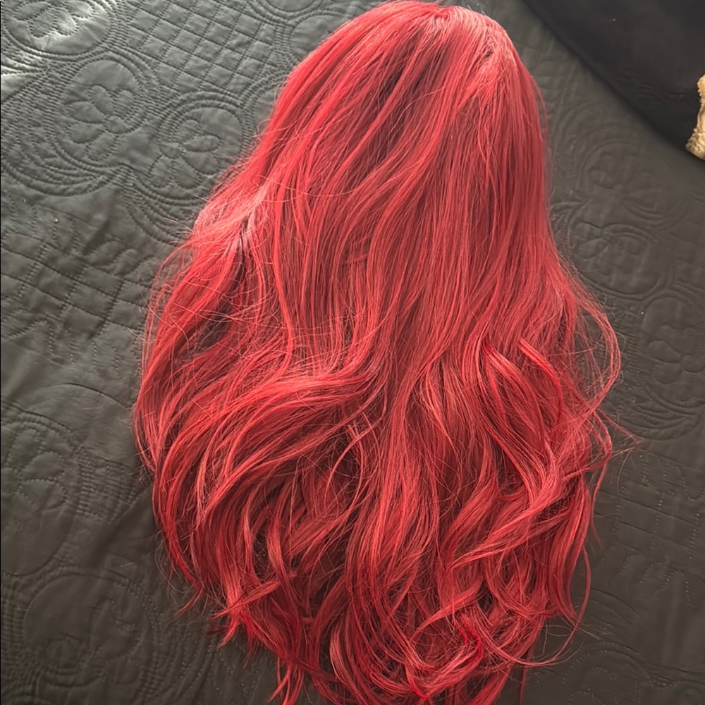 Vibrant Red Women's Hair Wig